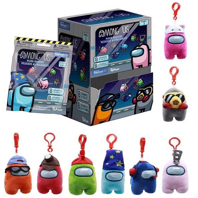 Among Us Blindbag Plush Bagclip Hangers 12cm
