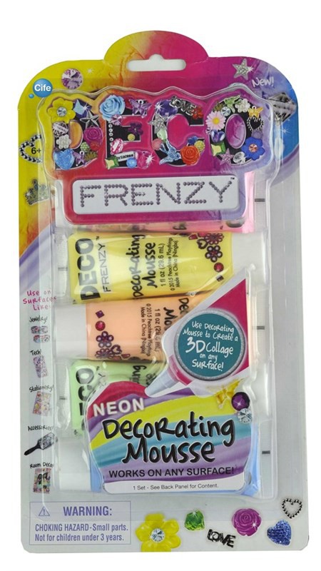 Deco Frenzy Decorating Mousse Set