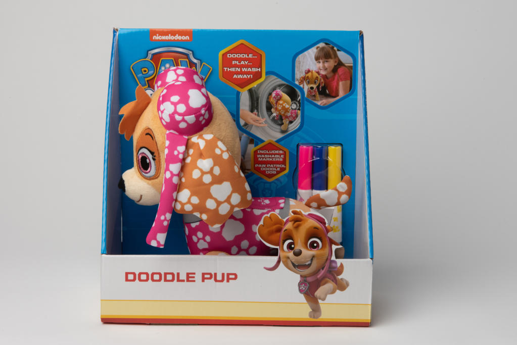 Paw patrol doodle pup Chase og Skye