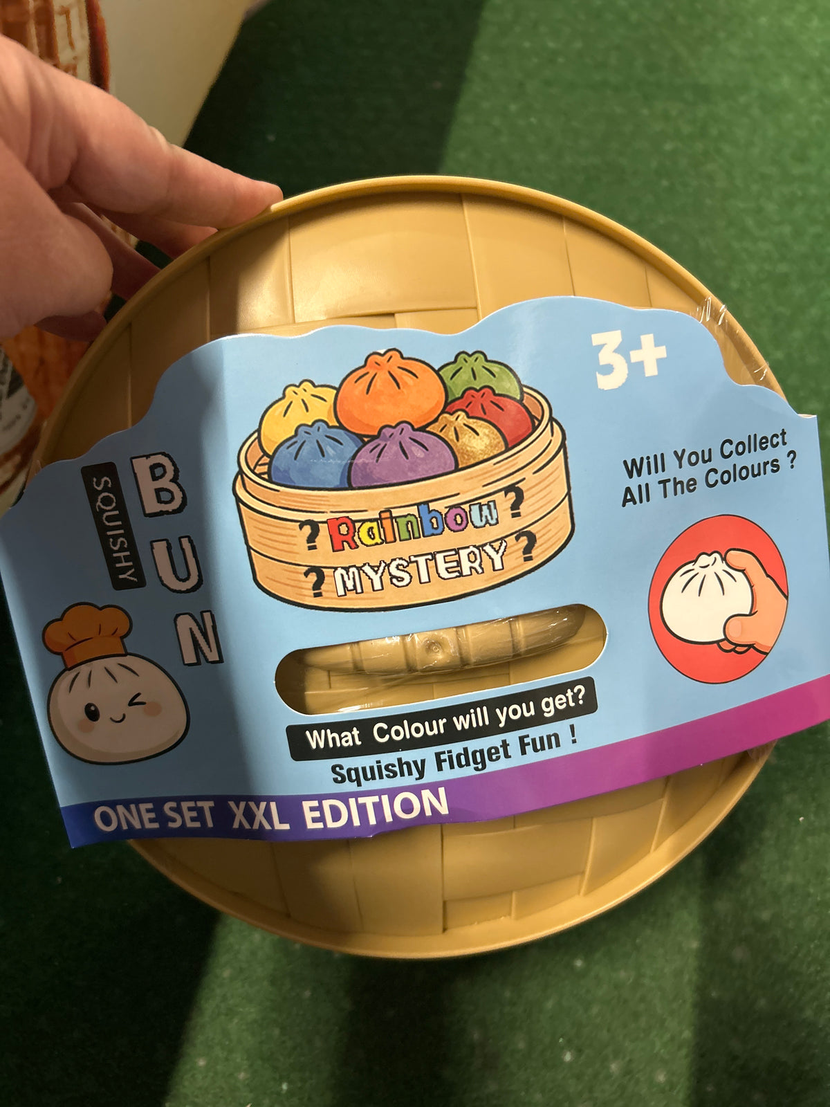 Dumpling XXL Squishy – Mystery Farve fra Squishies/Dumplings