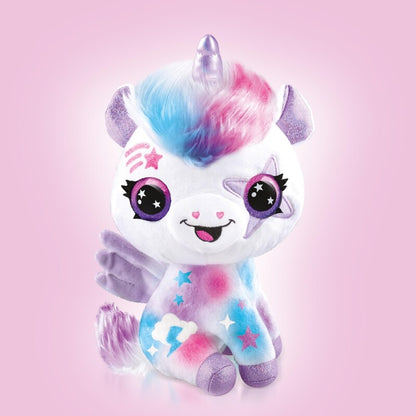 Airbrush Plush Enhjørning Lyser i Mørke