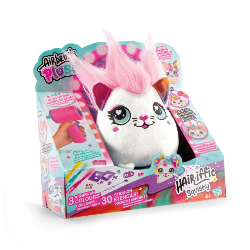AIRBRUSH PLUSH Hair'iffic (17cm Squish Pal)