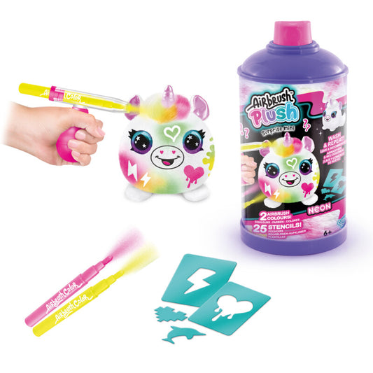Airbrush Plush Neon Mini Mystery Kit