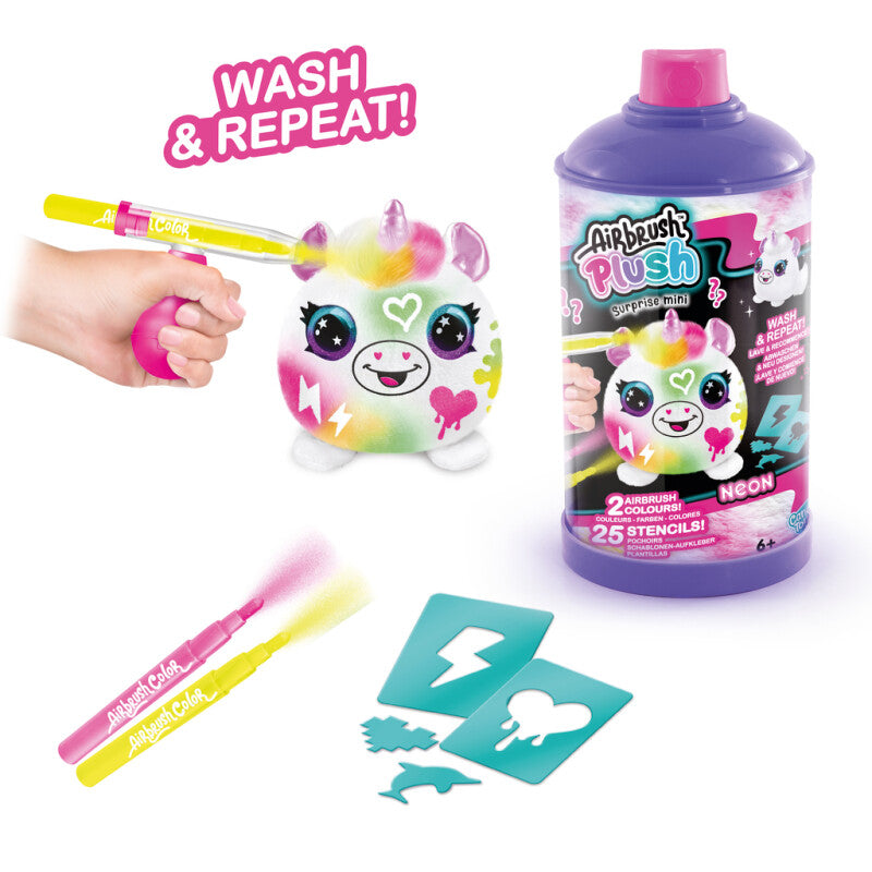 Airbrush Plush Neon Mini Mystery Kit