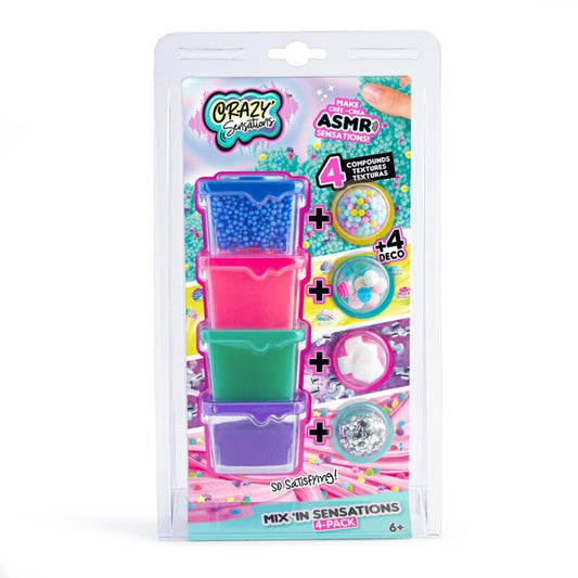 Crazy Sensations Mixing Sensations 4-pak fra Slime / Slim