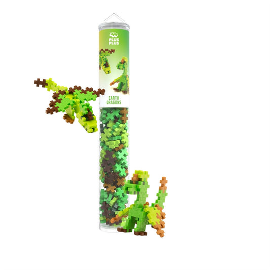 Plus-Plus Earth Dragons 100 stk plus plus fra Plusplus