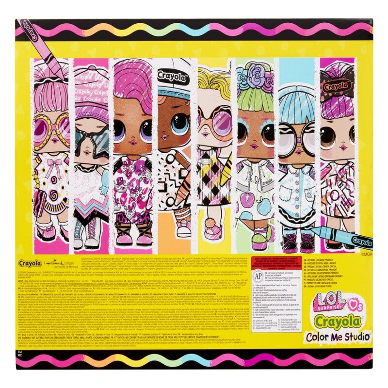 L.O.L. Surprise! Loves CRAYOLA Tots Color Me Studio