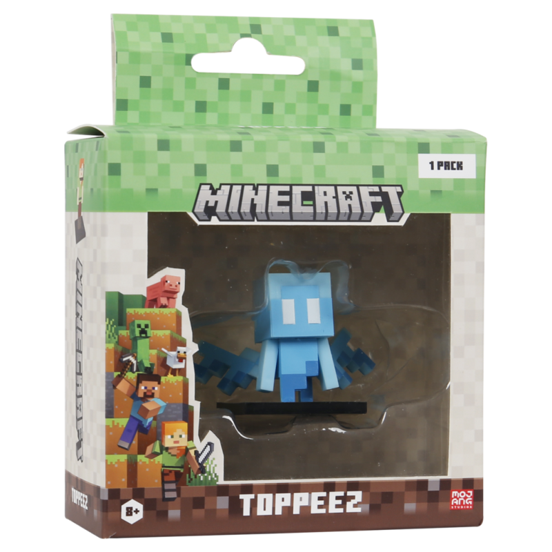 Minecraft 3D Figur 1-pak i æske
