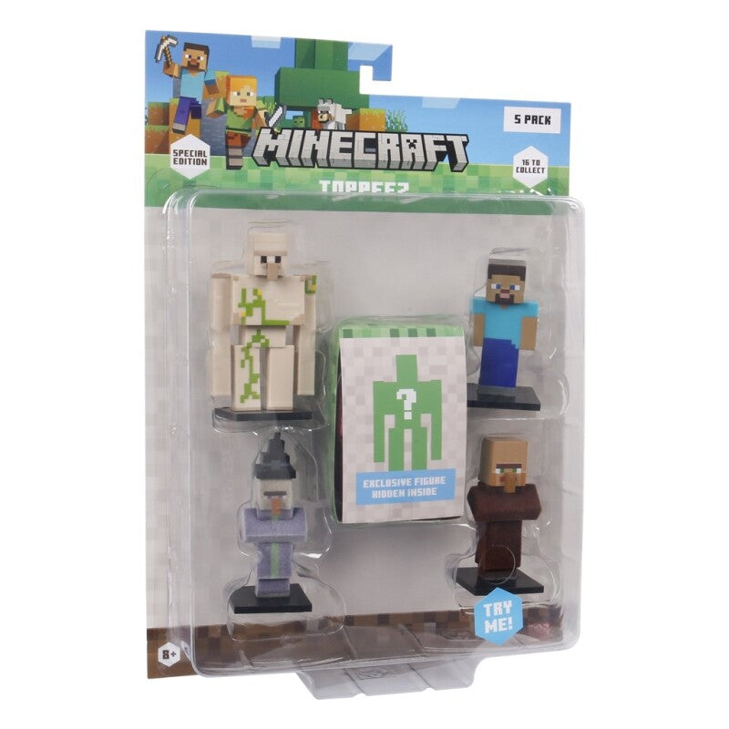 Minecraft 3D Special Edition Figur 5-pak Blister