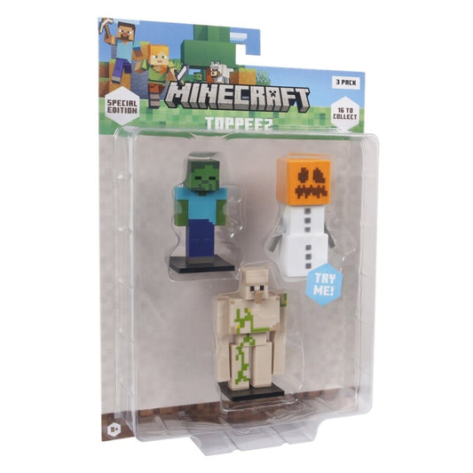 Minecraft 3D Special Edition Figur 3-pak Blister