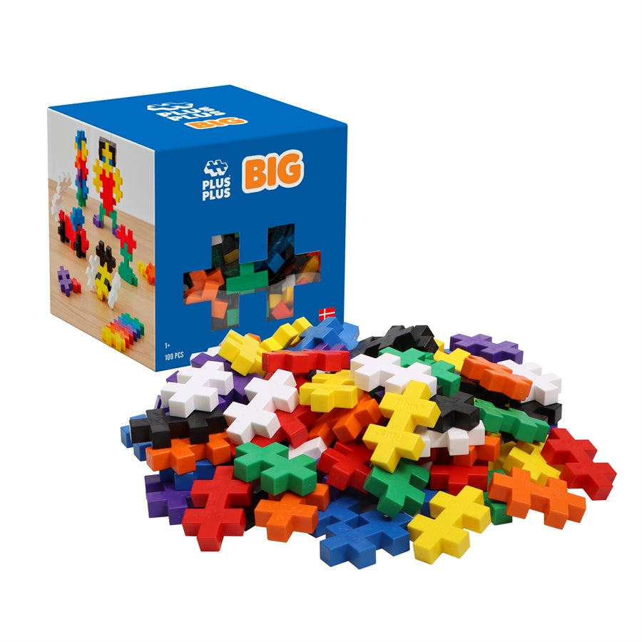 Plus-Plus BIG Basic / 100 pcs fra Plusplus
