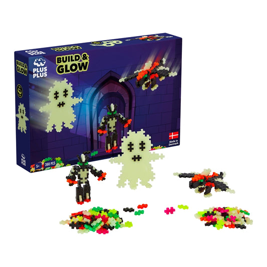 Plus-Plus Glow-in-the-dark / 360 pcs fra Plusplus