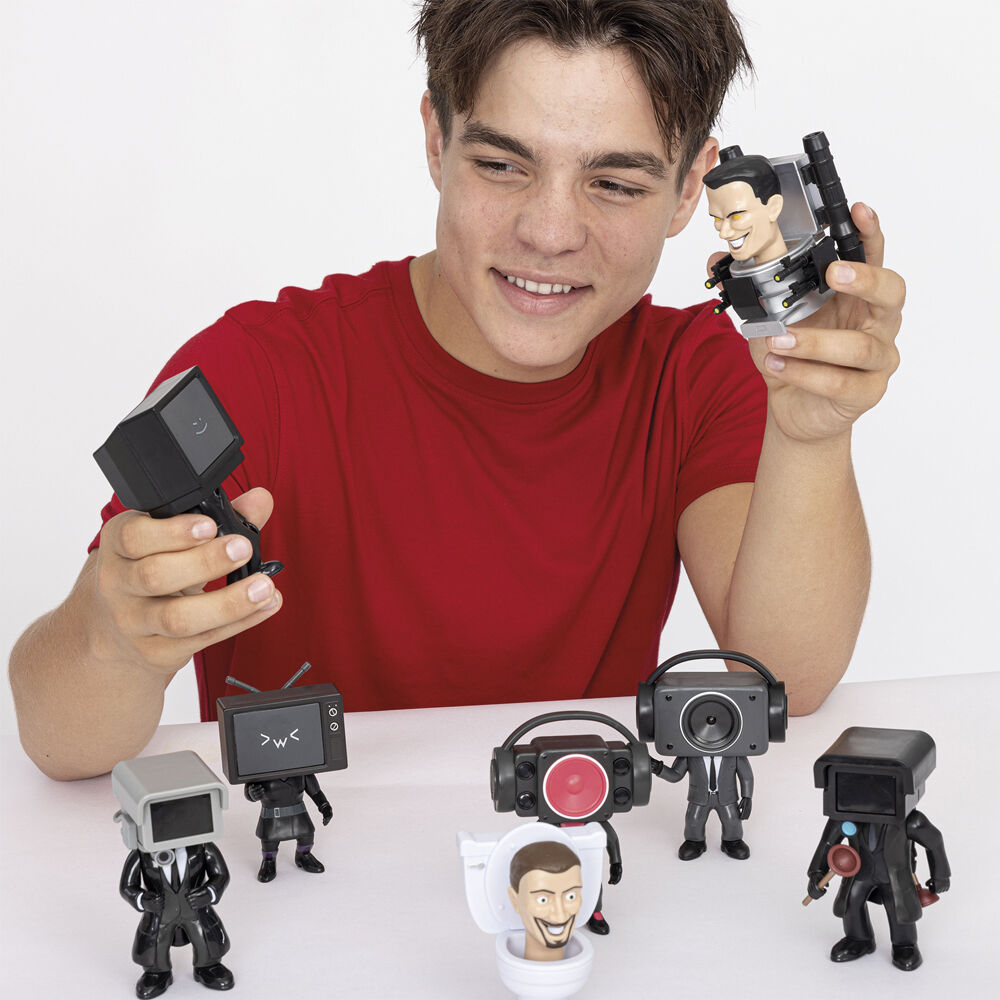 Skibidi Toilet Surprise Figure 15cm (Assorteret)