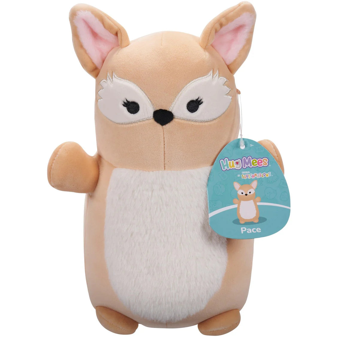Squishmallows HugMees - 25cm (Pace The Tan Fennic Fox)