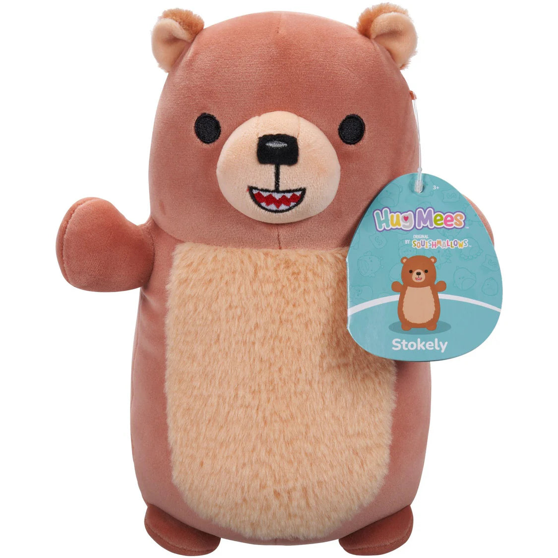 Squishmallows HugMees Stokely The Kodiak Bear 25 cm