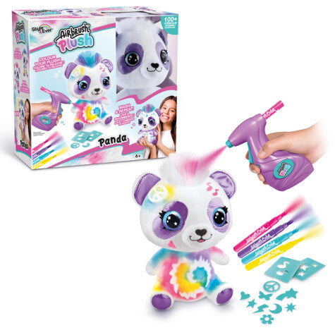 Airbrush Plush Panda - bamse