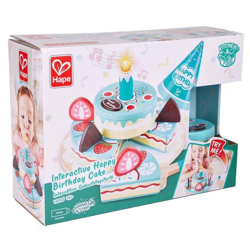 Hape Interactive Birthday Cake fra Andet