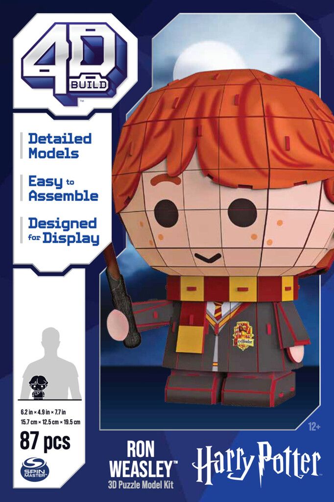 4D Puzzles Ron Weasley Chibi Solid fra Harry Potter