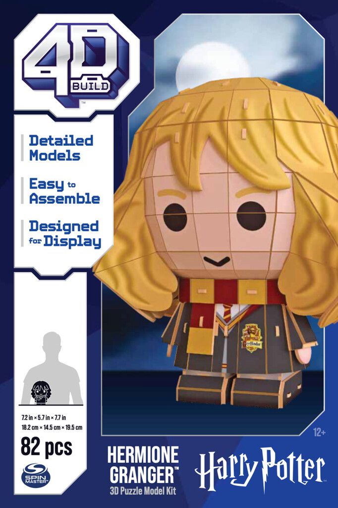 4D Puzzles Hermione Chibi Solid fra Harry Potter