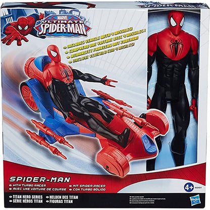 Spiderman figur på 30 cm + bil