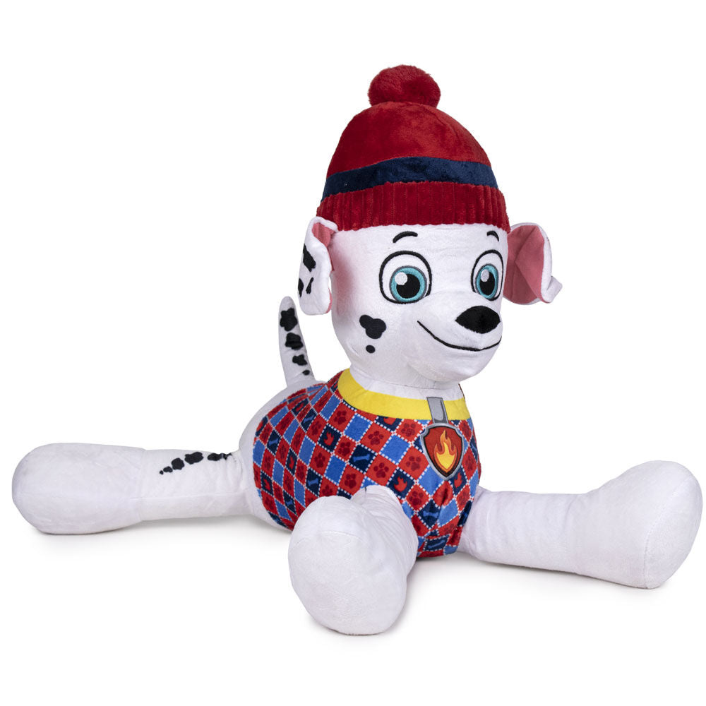 Stor Marshall bamse med hue og bluse på. ca 50 cm. fra Paw Patrol