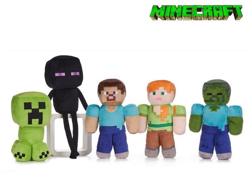 Minecraft bamser på ca 30 cm.