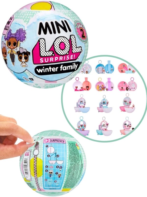 Mini lol surprise winter family
