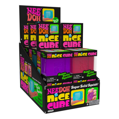 NeeDoh Nice Cube sanselegetøj og squishy terning