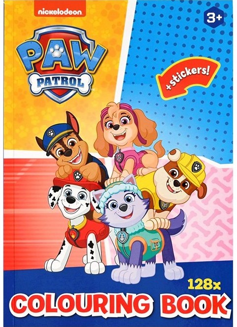 Paw Patrol - Malebog med klistermærker
