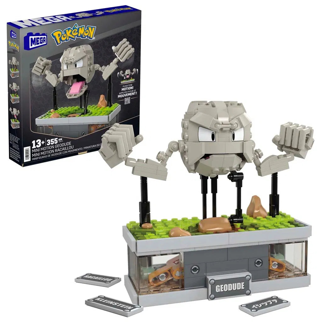 MEGA Pokémon Mini Motion Geodude fra Pokemon