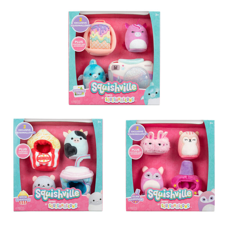 Squishville Tilbehørssæt Forår 2024 fra Squishmallow