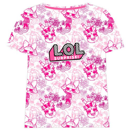 LOL Surprise t-shirt med glimmer.