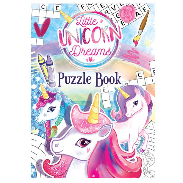 Unicorn lille puzzle bog fra Enhjørning / Unicorn