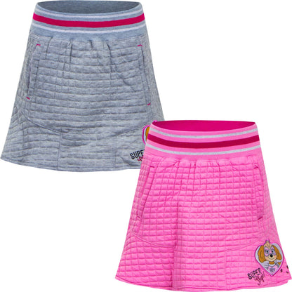 Skye nederdel i pink/grå fra Paw Patrol