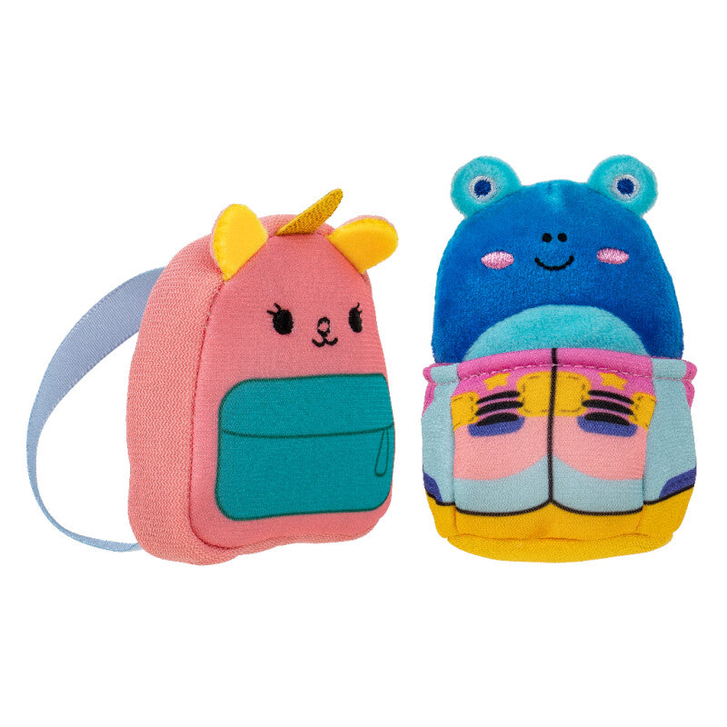 Squishmallows, som  kommer med 2 dele tematilbehør