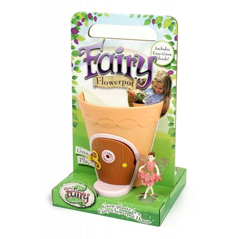 Fairy blomster-potte med trylle-fe og kanin. fra Andet