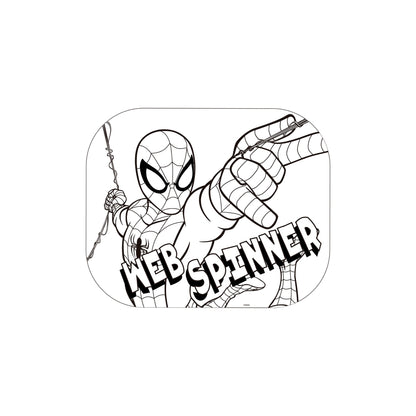 Spiderman solskærme til bil-ruden.